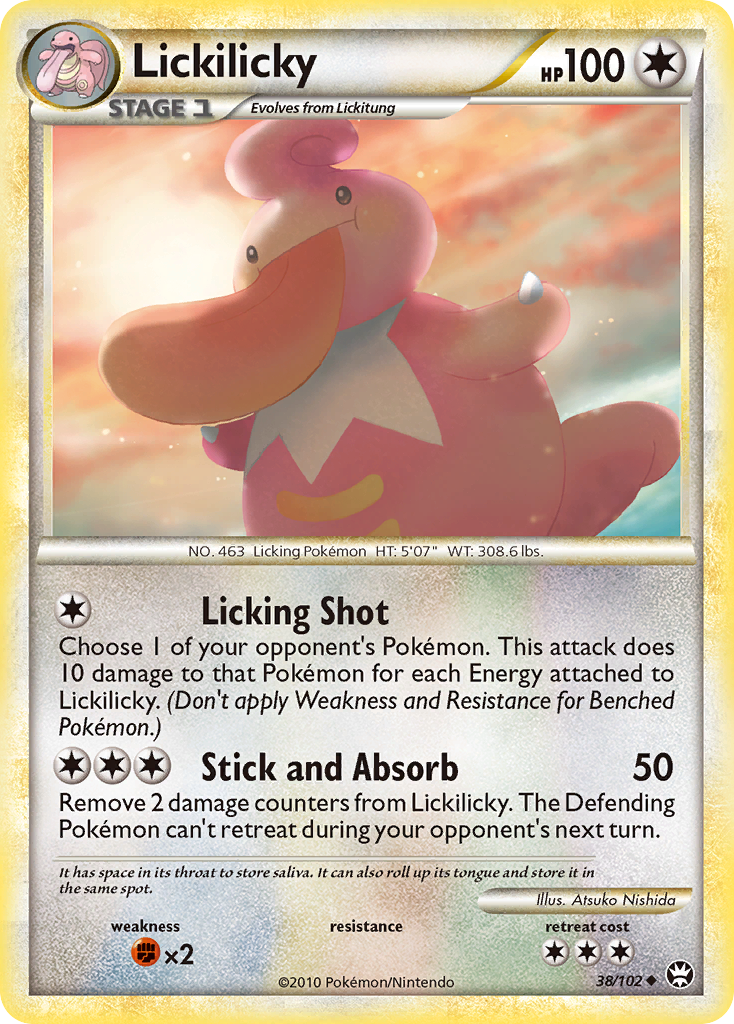 Lickilicky (38/102) [HeartGold & SoulSilver: Triumphant] | Chromatic Games