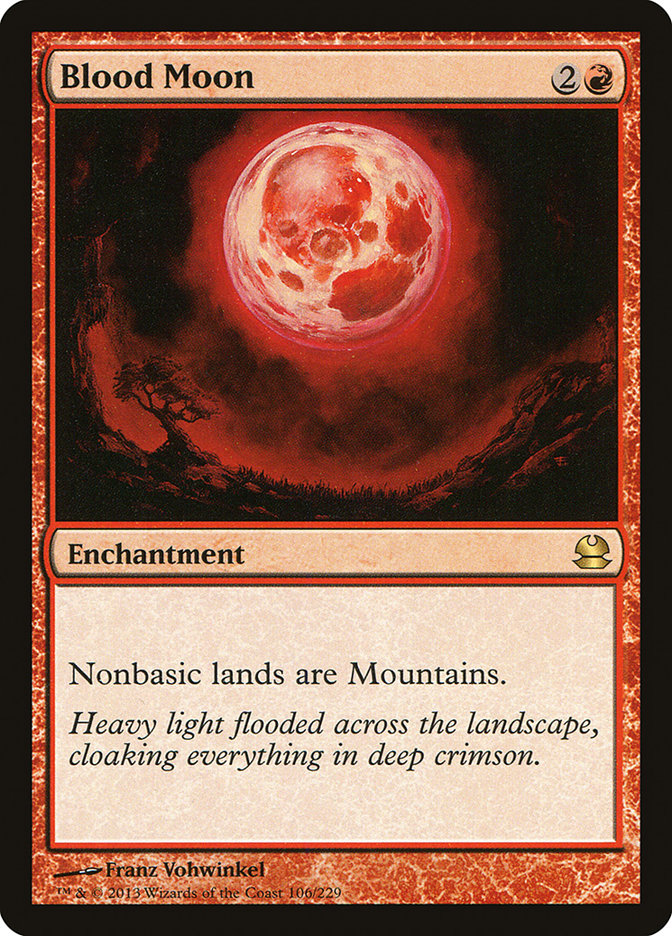 Blood Moon [Modern Masters] | Chromatic Games