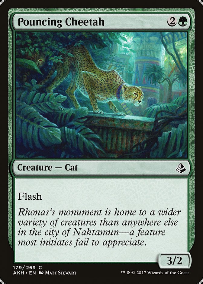 Pouncing Cheetah [Amonkhet] | Chromatic Games