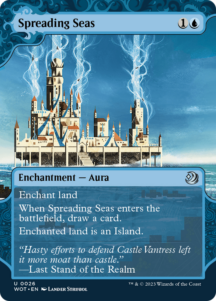 Spreading Seas [Wilds of Eldraine: Enchanting Tales] | Chromatic Games