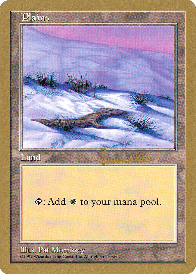 Plains (jk430) (Janosch Kuhn) [World Championship Decks 1997] | Chromatic Games