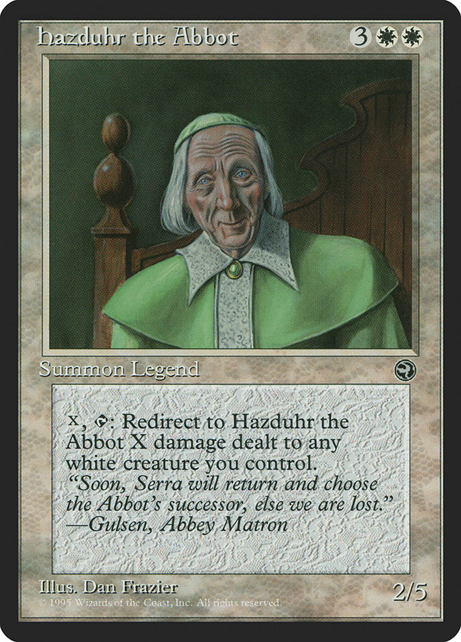 Hazduhr the Abbot [Homelands] | Chromatic Games