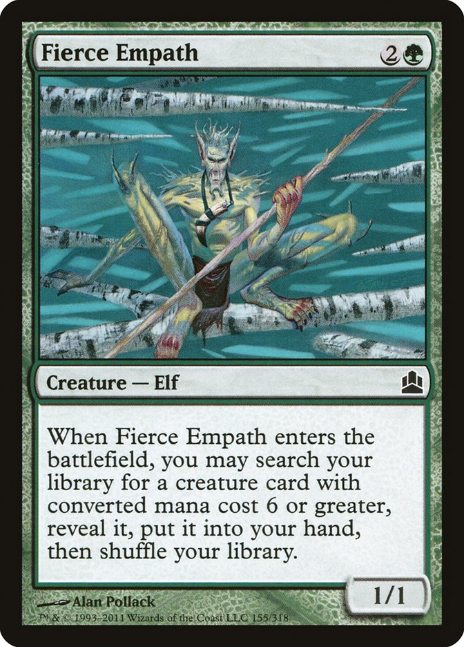 Fierce Empath [Commander 2011] | Chromatic Games