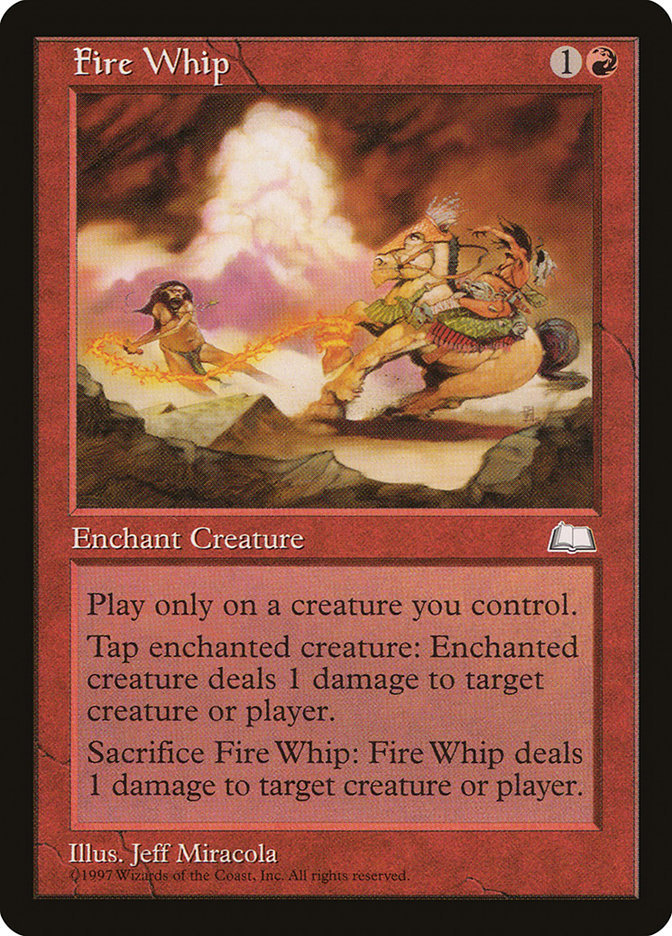 Fire Whip [Weatherlight] | Chromatic Games