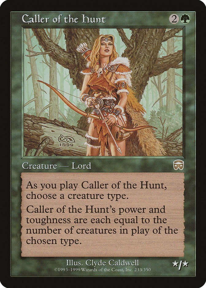 Caller of the Hunt [Mercadian Masques] | Chromatic Games