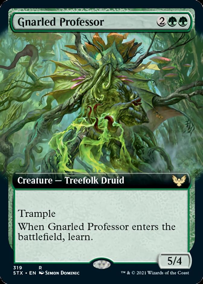 Gnarled Professor (Extended Art) [Strixhaven: School of Mages] | Chromatic Games