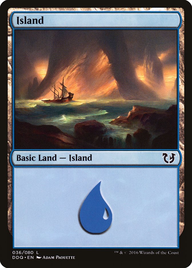 Island (36) [Duel Decks: Blessed vs. Cursed] | Chromatic Games