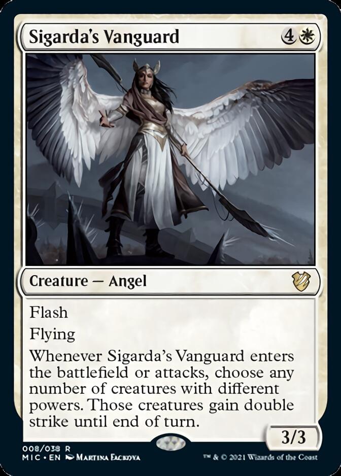 Sigarda's Vanguard [Innistrad: Midnight Hunt Commander] | Chromatic Games