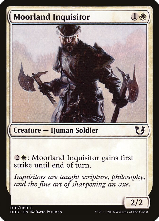 Moorland Inquisitor [Duel Decks: Blessed vs. Cursed] | Chromatic Games