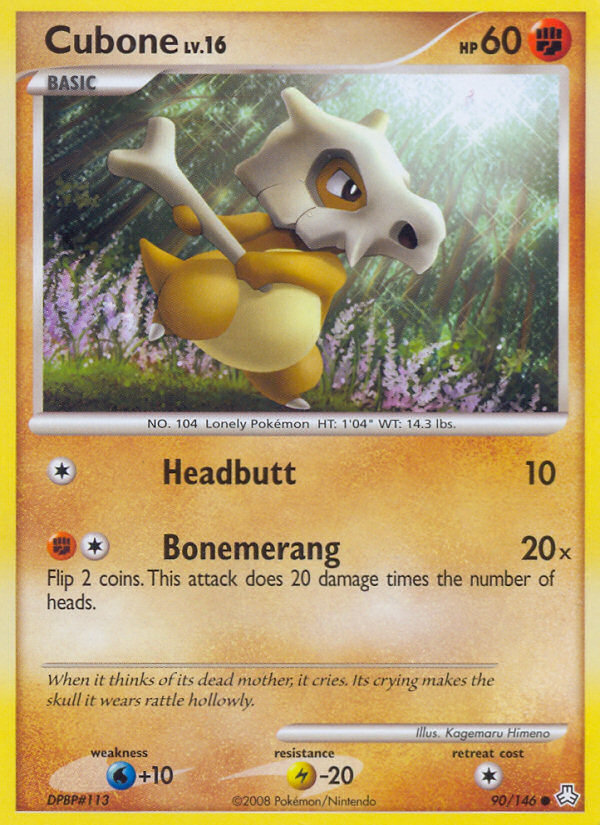 Cubone (90/146) [Diamond & Pearl: Legends Awakened] | Chromatic Games