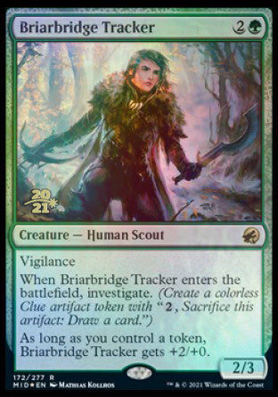 Briarbridge Tracker [Innistrad: Midnight Hunt Prerelease Promos] | Chromatic Games