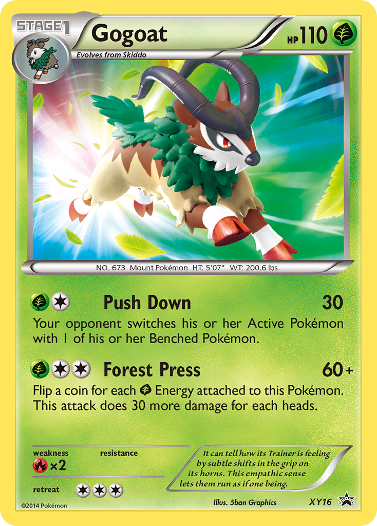 Gogoat (XY16) [XY: Black Star Promos] | Chromatic Games