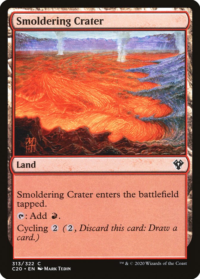 Smoldering Crater [Commander 2020] | Chromatic Games