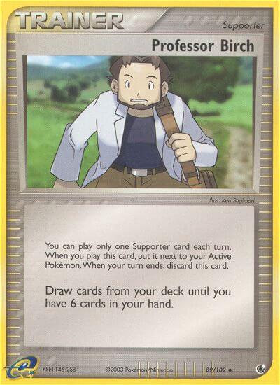 Professor Birch (89/109) [EX: Battle Stadium] | Chromatic Games