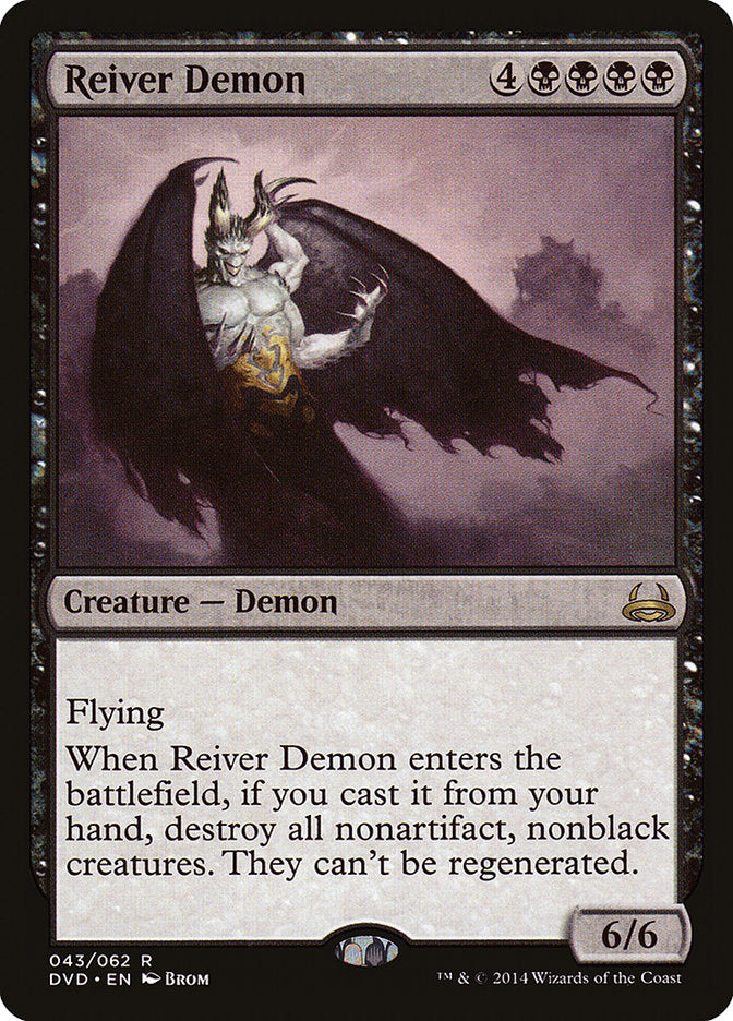 Reiver Demon (Divine vs. Demonic) [Duel Decks Anthology] | Chromatic Games