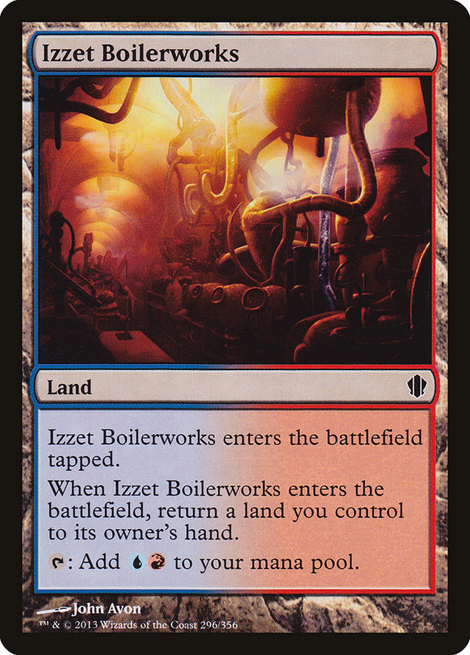 Izzet Boilerworks [Commander 2013] | Chromatic Games