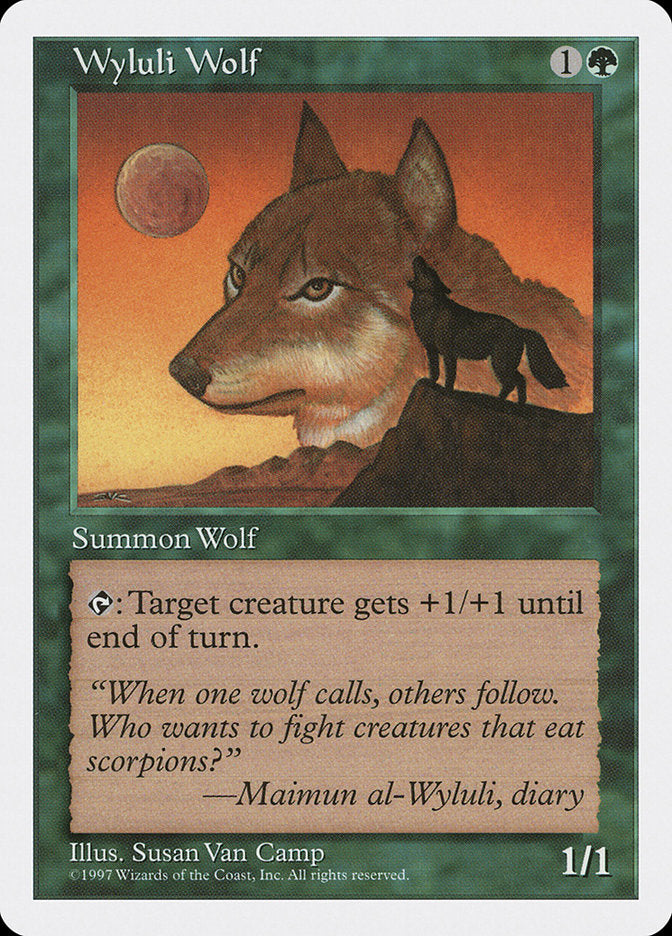 Wyluli Wolf [Fifth Edition] | Chromatic Games