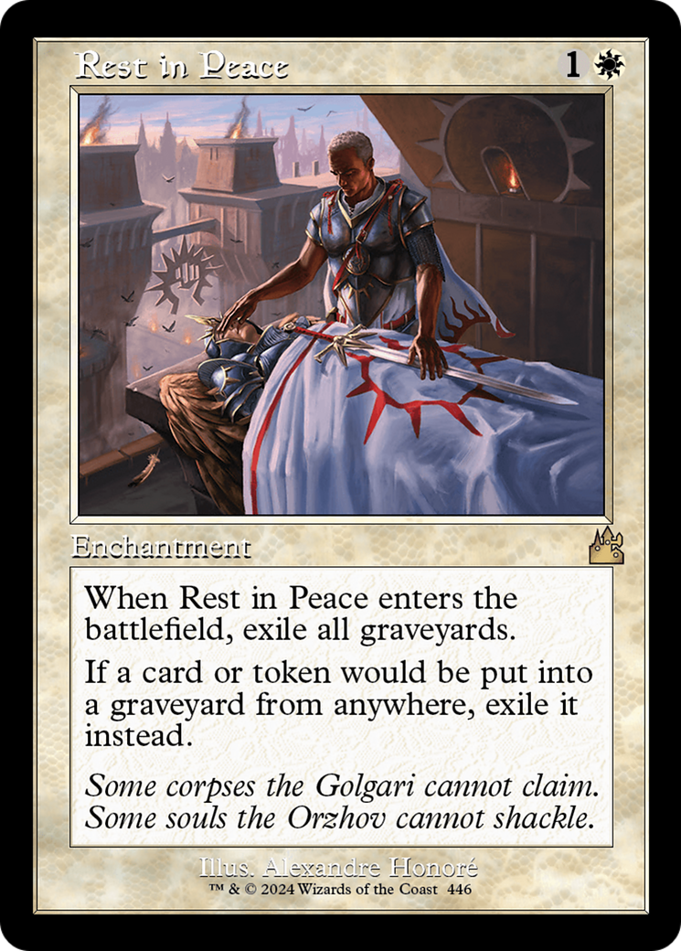 Rest in Peace (Retro Frame) [Ravnica Remastered] | Chromatic Games