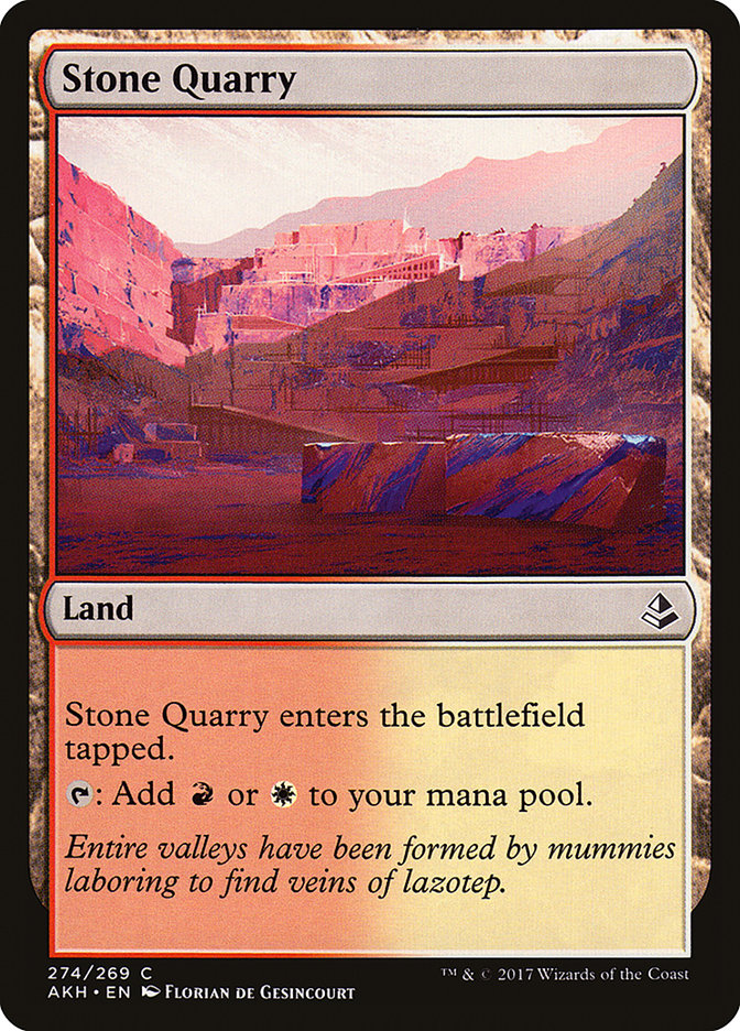 Stone Quarry [Amonkhet] | Chromatic Games