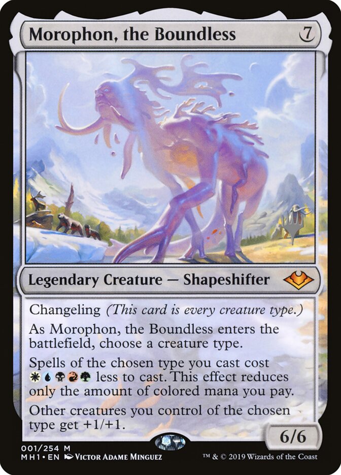 Morophon, the Boundless (Promo Pack) [Modern Horizons Promos] | Chromatic Games