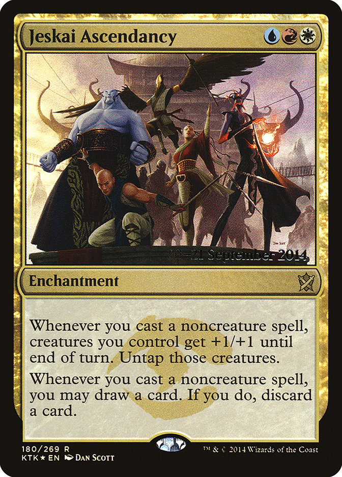 Jeskai Ascendancy [Khans of Tarkir Prerelease Promos] | Chromatic Games