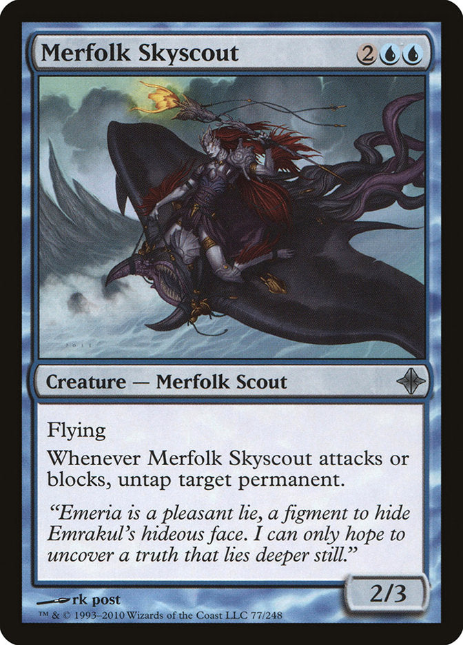 Merfolk Skyscout [Rise of the Eldrazi] | Chromatic Games