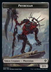 Phyrexian // Zombie Double-Sided Token [Dominaria United Tokens] | Chromatic Games