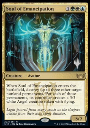 Soul of Emancipation (Promo Pack) [Streets of New Capenna Promos] | Chromatic Games