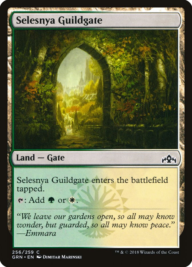 Selesnya Guildgate (256/259) [Guilds of Ravnica] | Chromatic Games