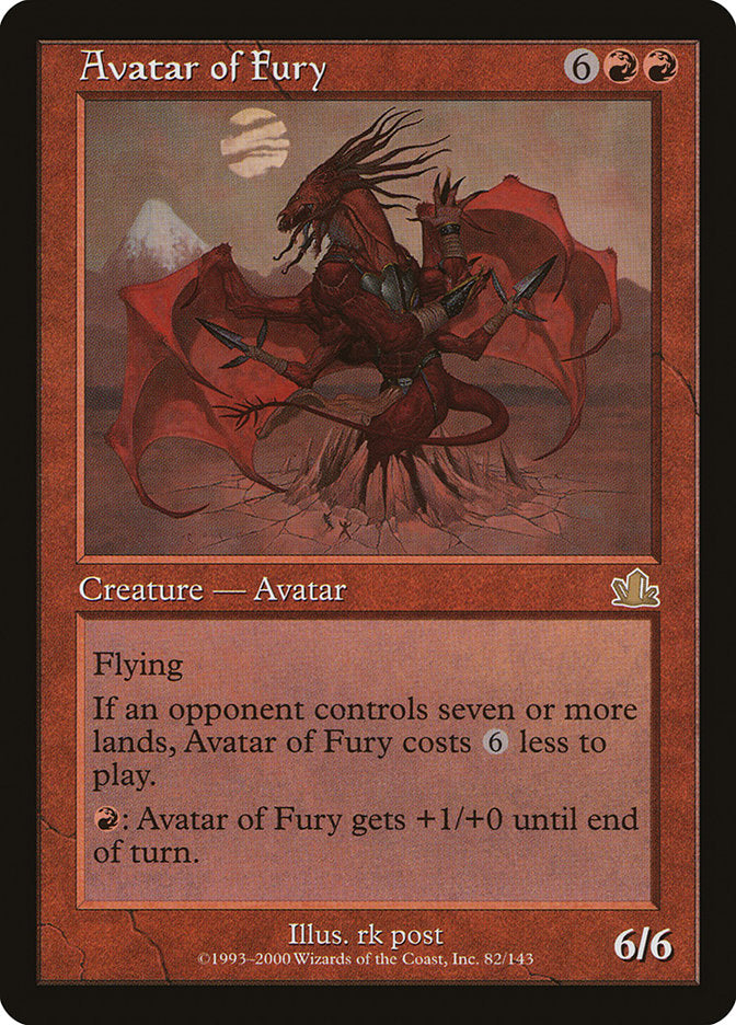 Avatar of Fury [Prophecy] | Chromatic Games