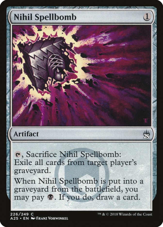 Nihil Spellbomb [Masters 25] | Chromatic Games