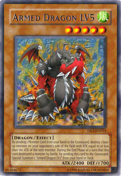 Armed Dragon LV5 [DR3-EN014] Rare | Chromatic Games