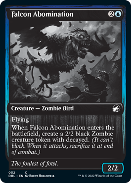 Falcon Abomination [Innistrad: Double Feature] | Chromatic Games