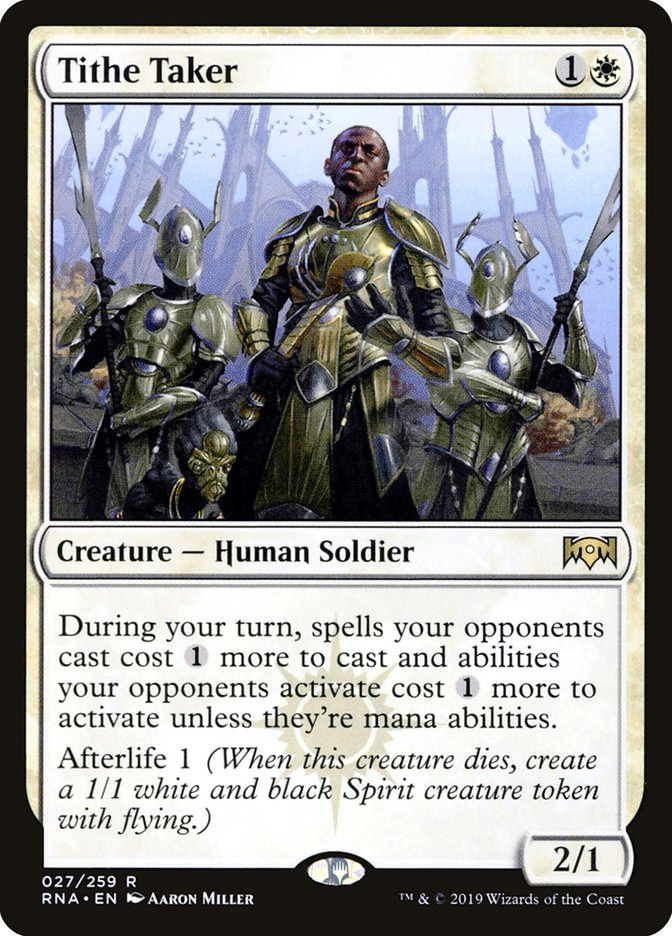 Tithe Taker [Ravnica Allegiance] | Chromatic Games