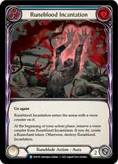 Runeblood Incantation (Blue) [EVR109] (Everfest)  1st Edition Rainbow Foil | Chromatic Games