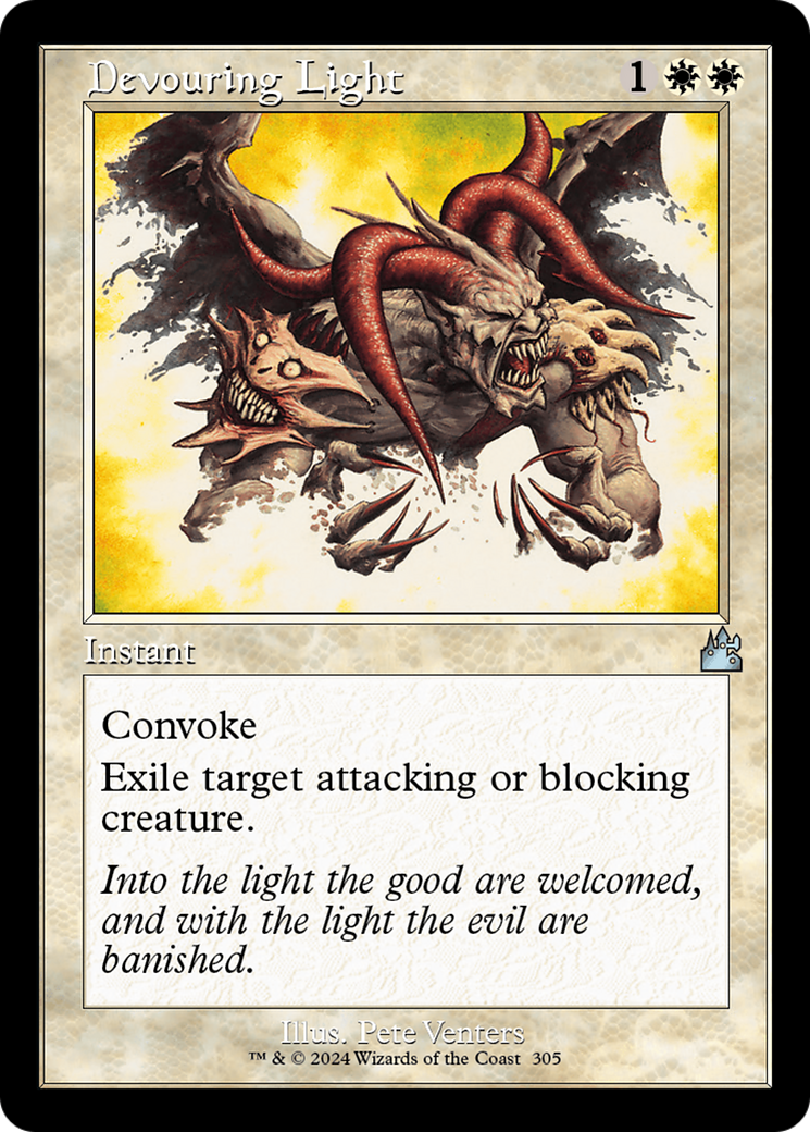 Devouring Light (Retro Frame) [Ravnica Remastered] | Chromatic Games