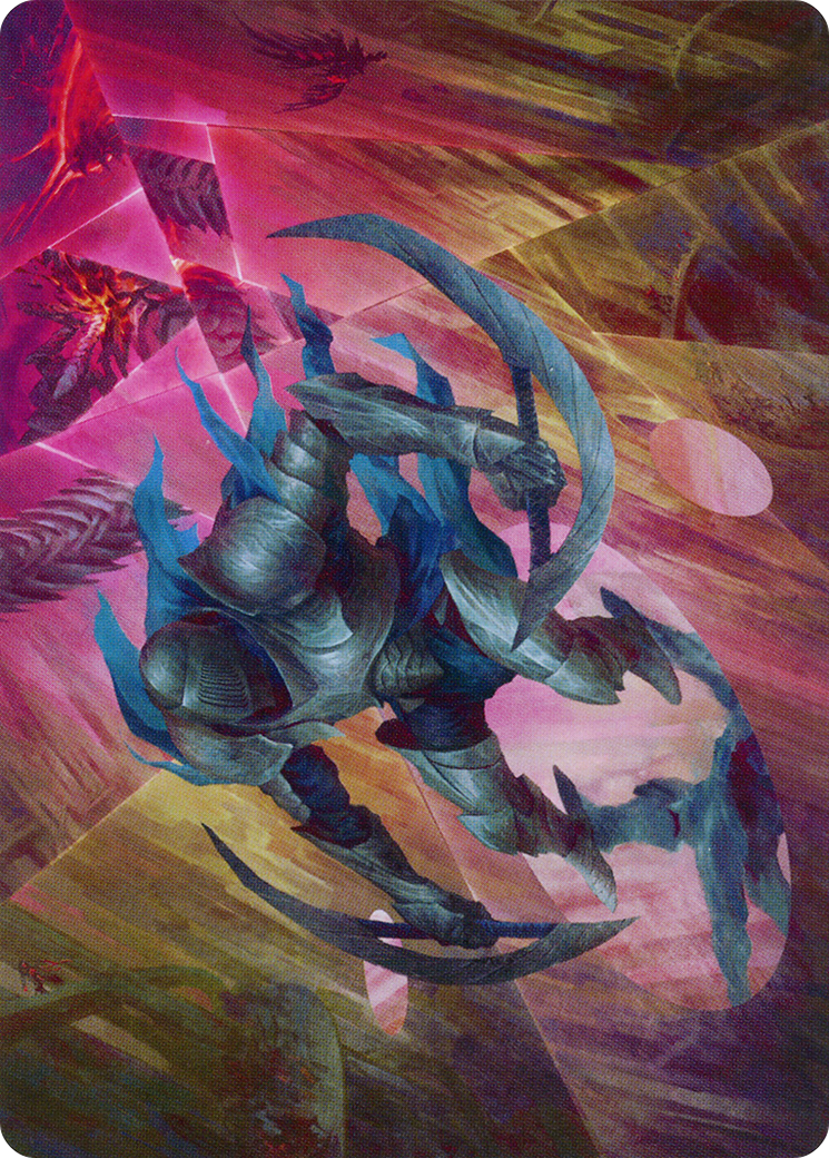 Xerex Strobe-Knight Art Card [March of the Machine Art Series] | Chromatic Games