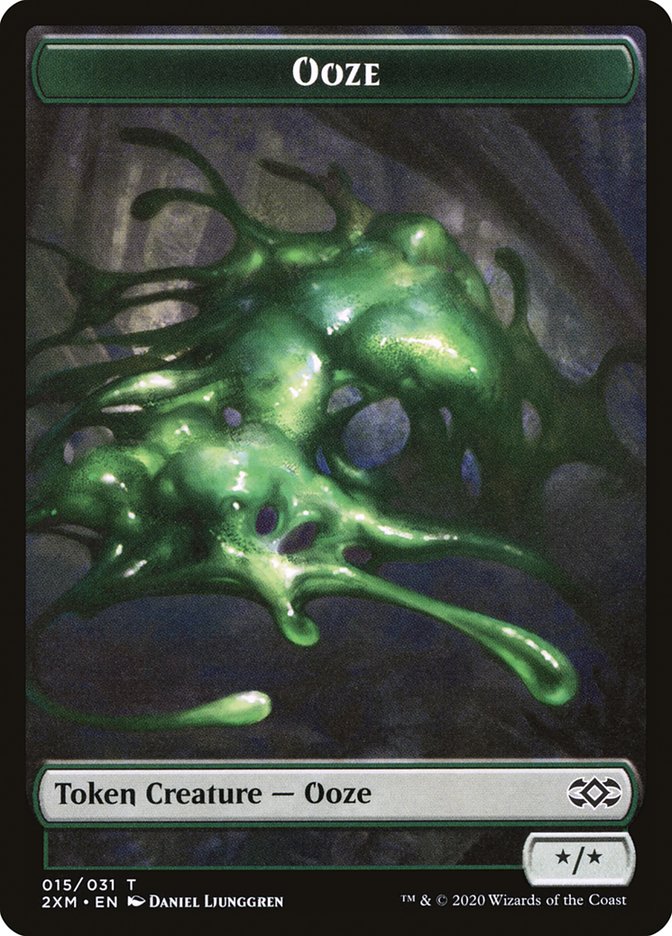 Ooze Token [Double Masters Tokens] | Chromatic Games