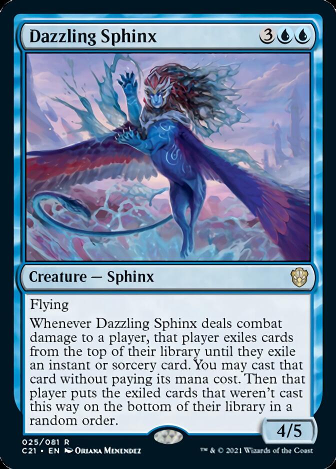 Dazzling Sphinx [Commander 2021] | Chromatic Games