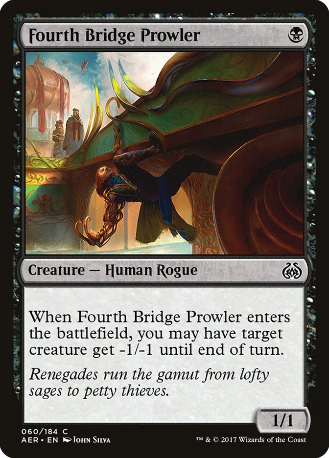 Fourth Bridge Prowler [Aether Revolt] | Chromatic Games