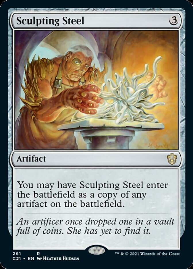 Sculpting Steel [Commander 2021] | Chromatic Games