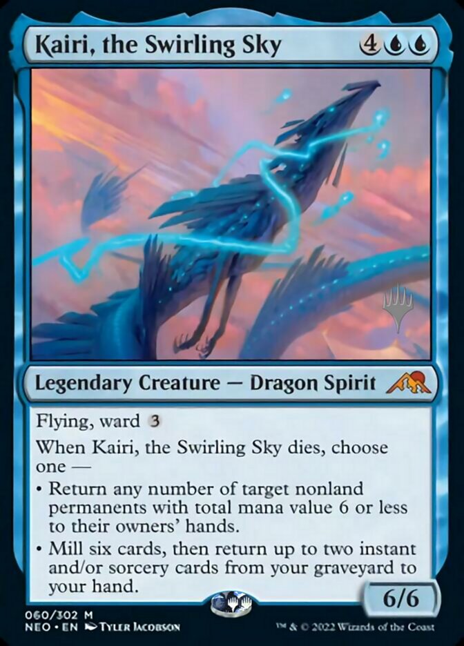 Kairi, the Swirling Sky (Promo Pack) [Kamigawa: Neon Dynasty Promos] | Chromatic Games