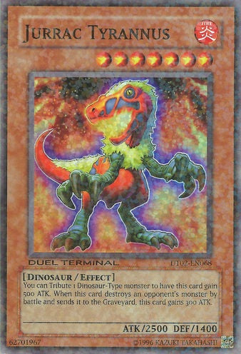 Jurrac Tyrannus [DT02-EN068] Super Rare | Chromatic Games