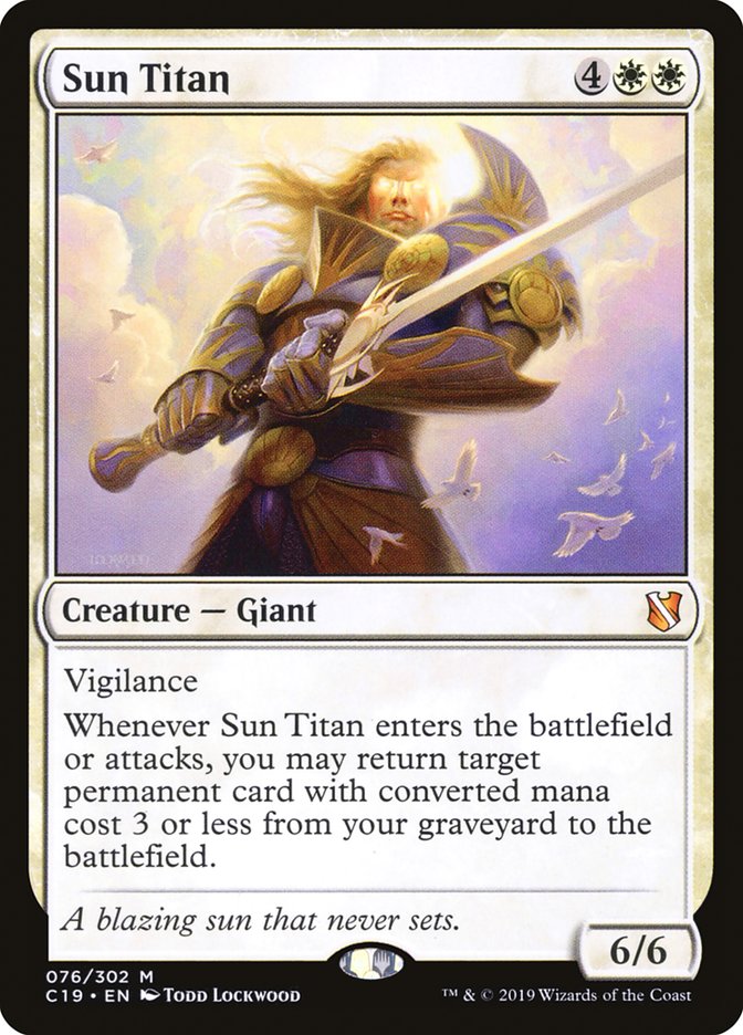 Sun Titan [Commander 2019] | Chromatic Games