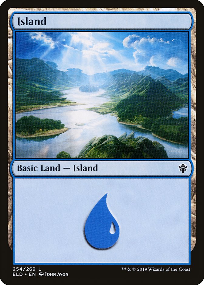 Island (254) [Throne of Eldraine] | Chromatic Games