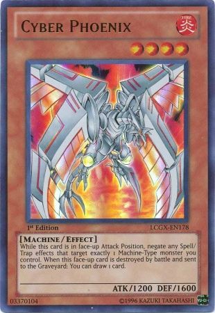 Cyber Phoenix [LCGX-EN178] Ultra Rare | Chromatic Games