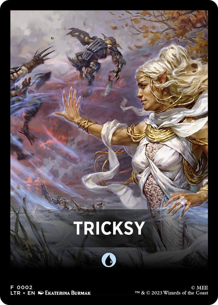 Tricksy Theme Card [The Lord of the Rings: Tales of Middle-Earth Tokens] | Chromatic Games