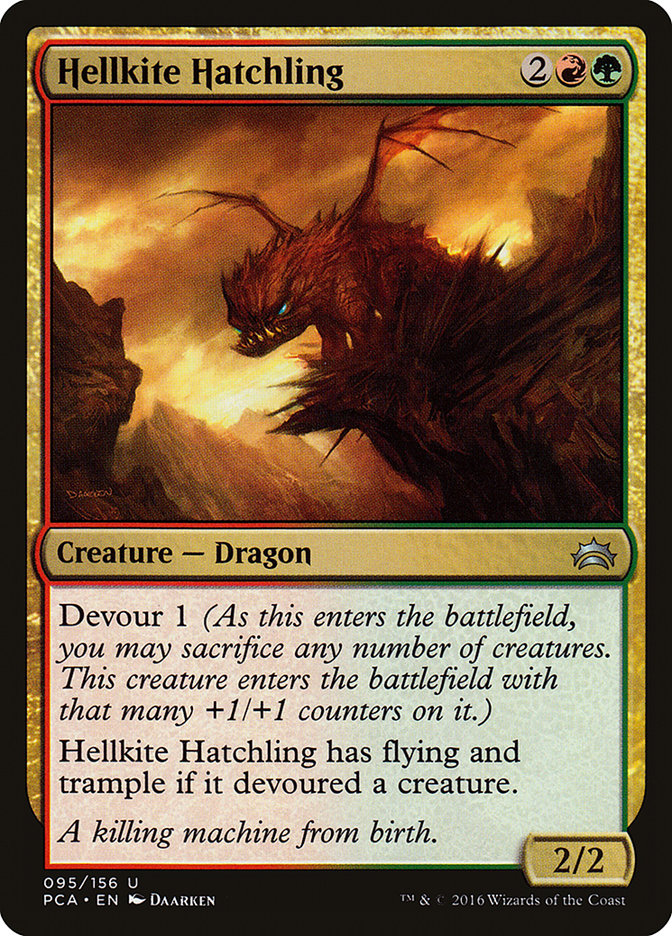 Hellkite Hatchling [Planechase Anthology] | Chromatic Games