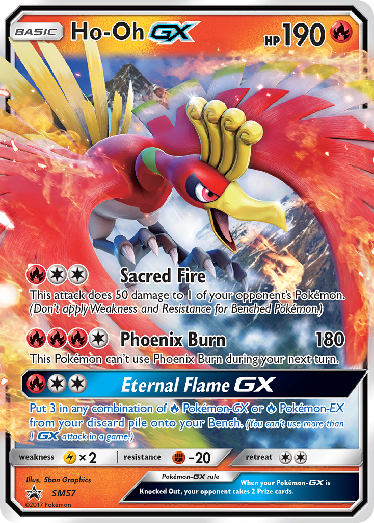 Ho-Oh GX [SM Black Star Promos] | Chromatic Games