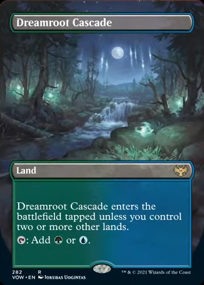 Dreamroot Cascade (Borderless Alternate Art) [Innistrad: Crimson Vow] | Chromatic Games